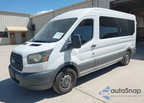 2017 Ford Transit T-350 z USA, uszkodzony, nr VIN 1FBAX2CM5HKA27953